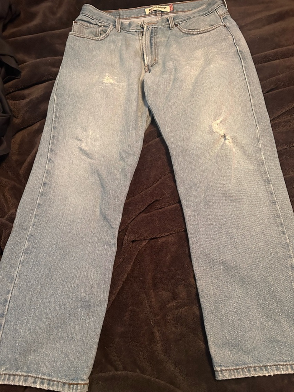 Levi's Men's Light Wash Straight Jeans